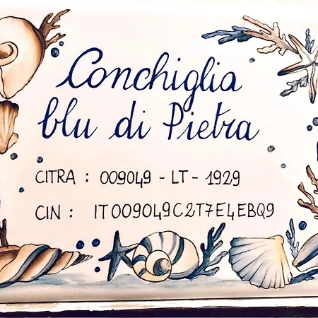 Apartament Conchiglia Blu Di Pietra